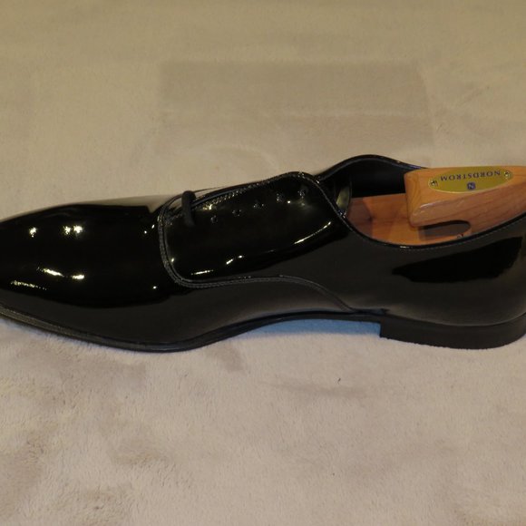 Church\'s Alastair Black Patent Leather Formal Dress Shoe US 12.5 F NWB main image 12
